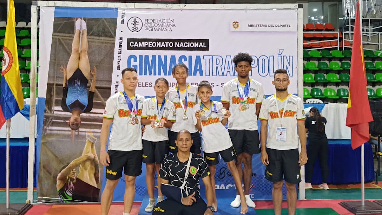 Cosecha De Medallas Para La Gimnasia Bolivarense En El Nacional