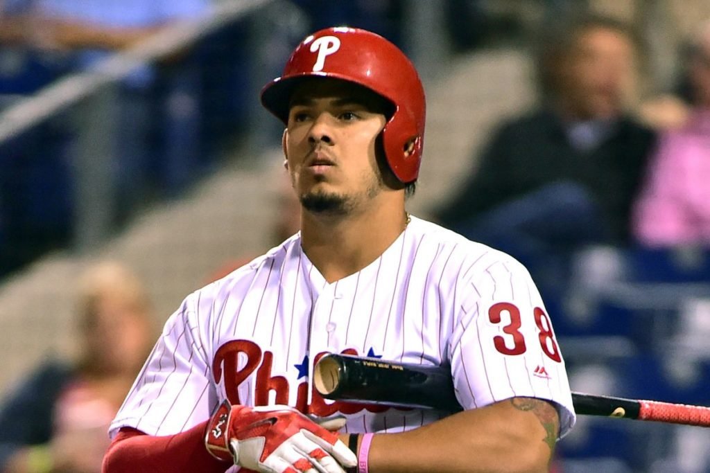 Alfaro pegó un 'grand slam' en su debut en el Spring Training