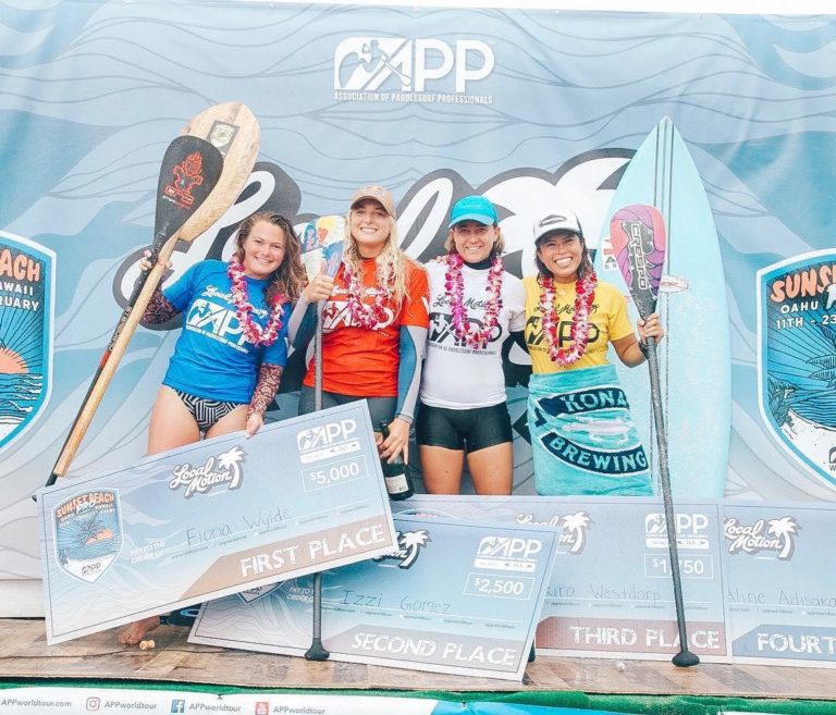 Isabella Gómez, de Bolívar, logró segundo lugar en el Sunset Beach Pro