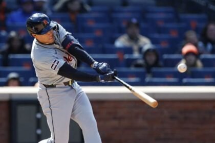 El cartagenero batea para .462 esta temporada, con seis imparables en trece turnos al bate. Detroit es líder en el centro de la Americana.