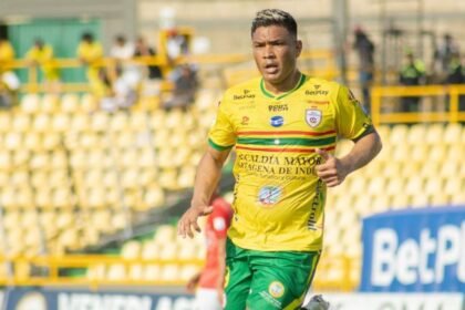 En cuatro de los cinco partidos que ha jugado con Real Cartagena, Teófilo Gutiérrez ha participado en alguna acción de gol.