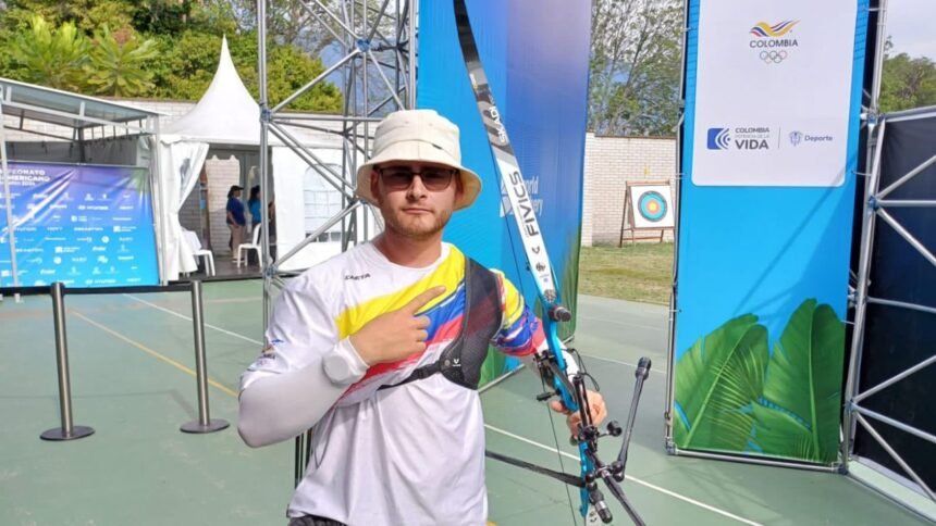 El deportista del registro de Bolívar, ganador de cuatro oros en los pasados Juegos Nacionales, ganó el cupo 46 para Colombia a París 2024.