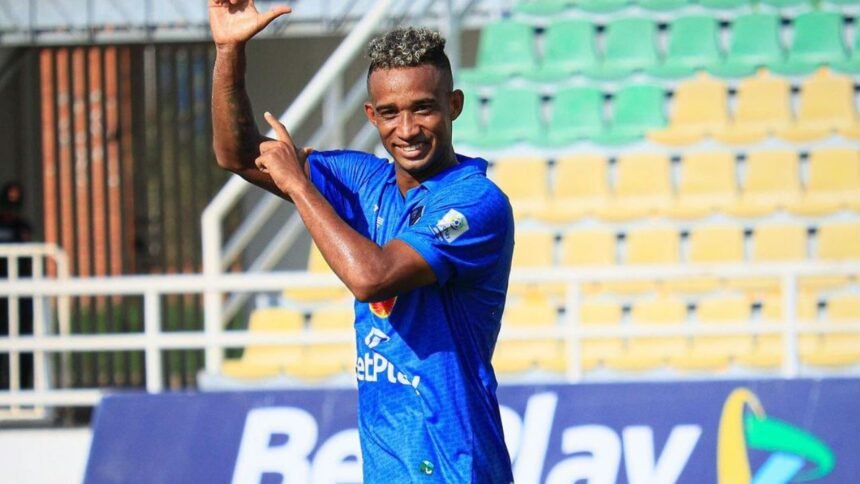 Salcedo llegó a 7 goles en 15 compromisos disputados con Orsomarso este semestre, y ocupa la segunda casilla en la tabla de goleadores.