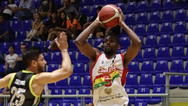 El quinteto cartagenero ajustó así su cuarta derrota consecutiva en las cuatro salidas que ha tenido en el campeonato.