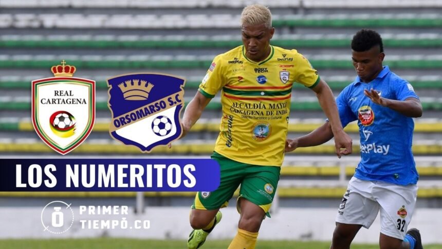 Real Cartagena solo perdió uno de diez juegos en casa este año, precisamente ante Orsomarso, y ha ganado el 77% de los puntos como local.