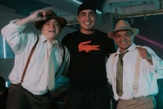 El Mono Zabaleta se encuentra en la ciudad de Barranqullla en el rodaje de una producción audiovisual junto a Saruma y Mane Díaz.