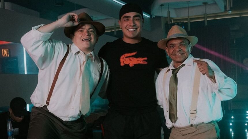 El Mono Zabaleta se encuentra en la ciudad de Barranqullla en el rodaje de una producción audiovisual junto a Saruma y Mane Díaz.