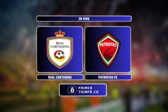 Partido Real Cartagena vs Patriotas por la fecha 10 del Torneo Betplay DIMAYOR I 2025 en vivo y en directo online por WIN + fútbol.