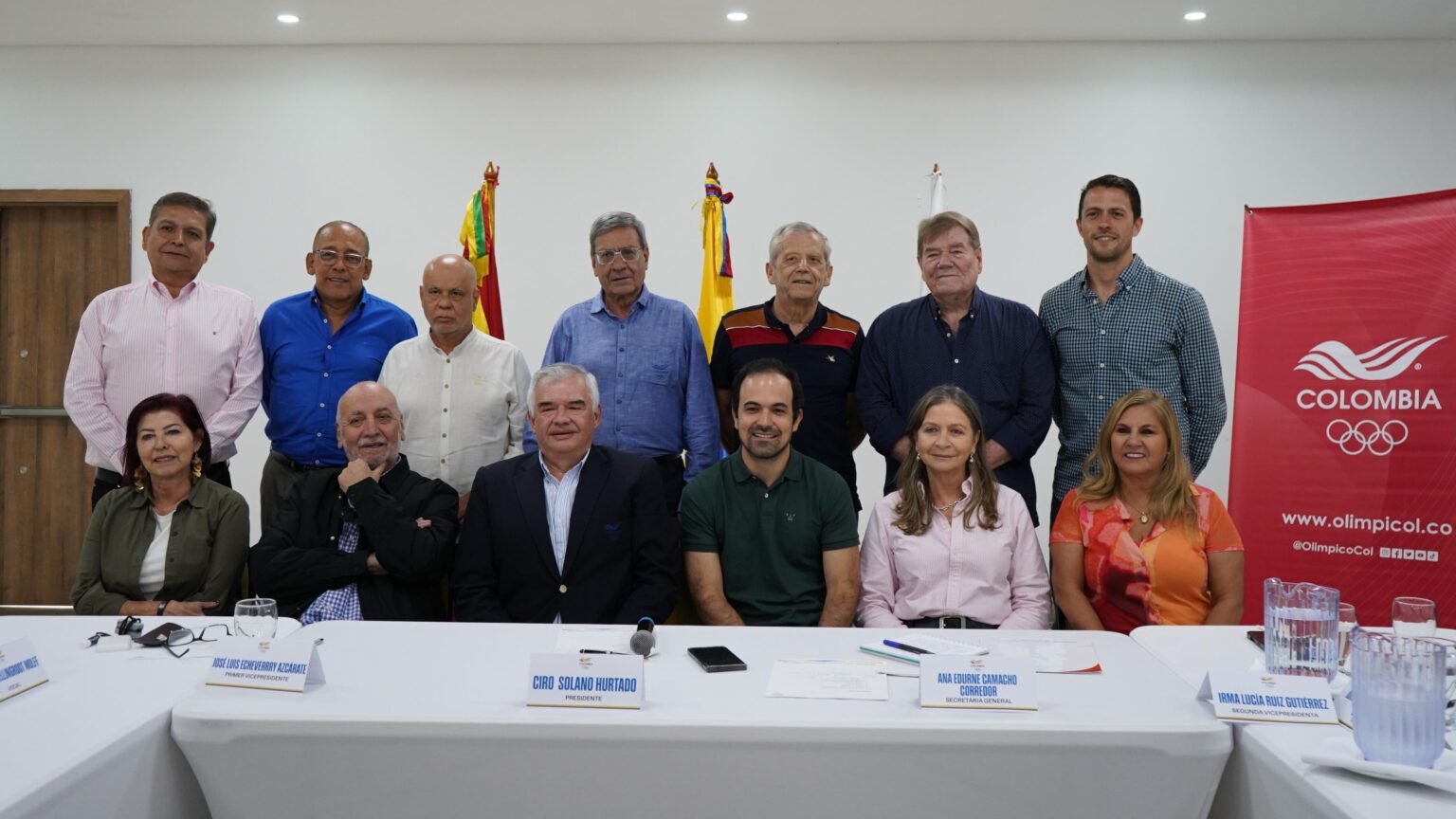 Reunión del comité ejecutivo del Comité Olímpico Colombiano en Barranquilla  | PrimerTiempo.CO | Cartagena