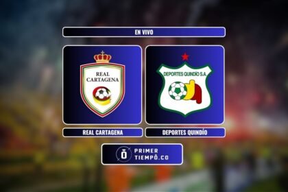 Partido Real Cartagena vs Deportes Quindío por la fecha 16 del Torneo Betplay DIMAYOR I 2025 en vivo y en directo online por WIN + fútbol.
