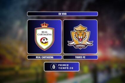 Partido Real Cartagena vs Tigres FC por la fecha 2 de los cuadrangulares del Torneo Betplay DIMAYOR I 2025 en vivo y en directo online por WIN + fútbol.