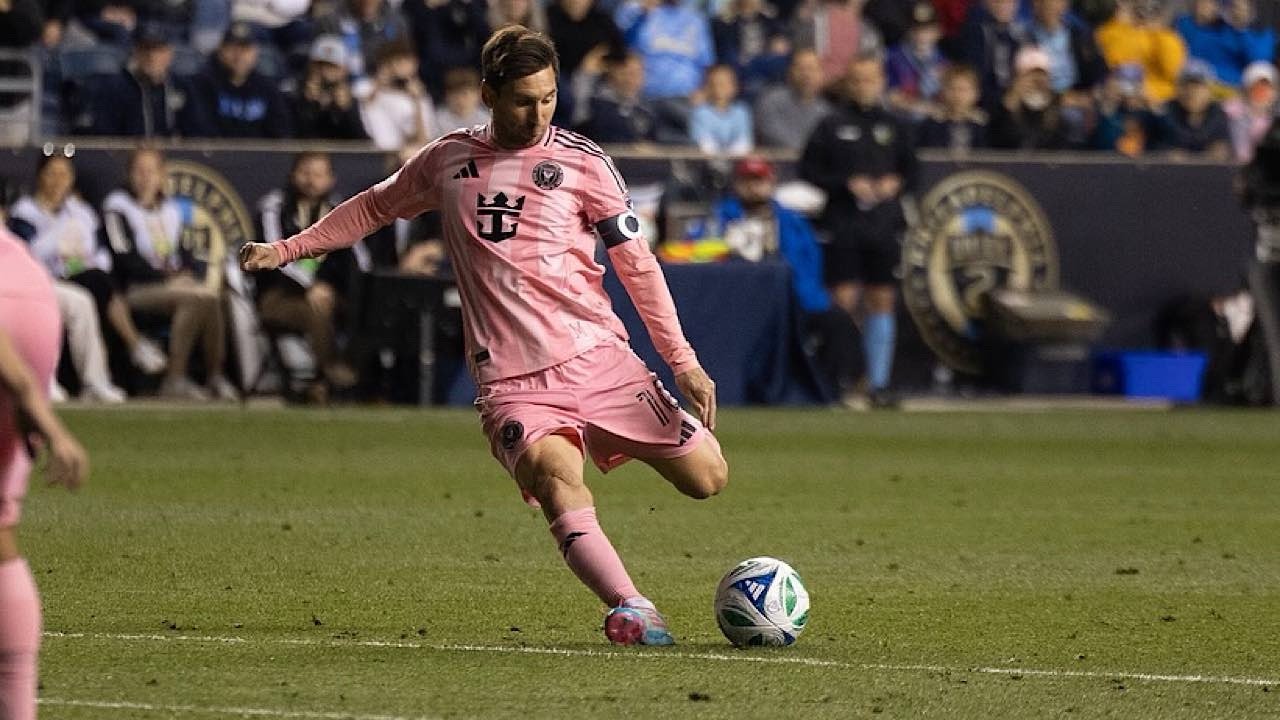 Lionel Messi marcó un golazo de tiro libre en el empate de Inter Miami ...
