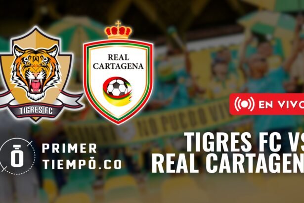 Partido Tigres FC vs Real Cartagena, por la fecha 7 del Torneo Betplay Dimayor I 2026, en vivo y en directo online.