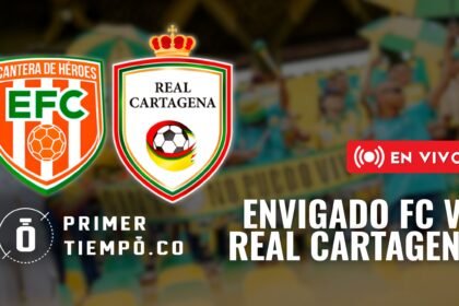 Partido Envigado FC vs Real Cartagena, juego de vuelta de la gran final del Torneo Betplay Dimayor I 2026, en vivo y en directo online.