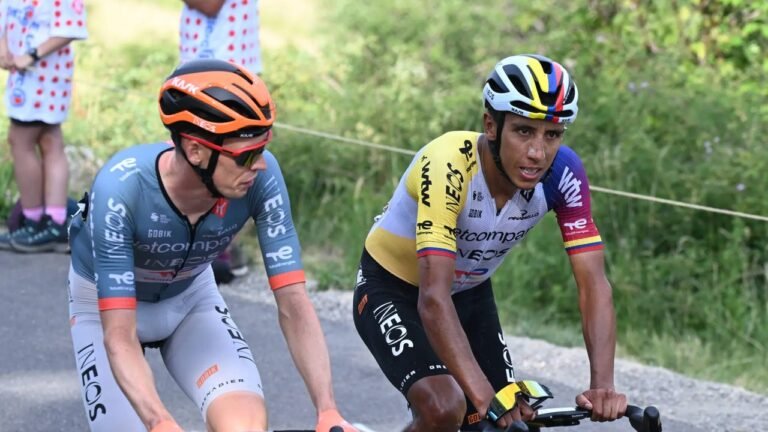 Egan Bernal enfrentó un desafiante Tour de Francia con INEOS