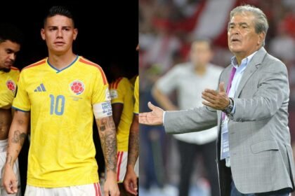 Jorge Luis Pinto cuestiona a James Rodríguez y la gestión de Néstor Lorenzo