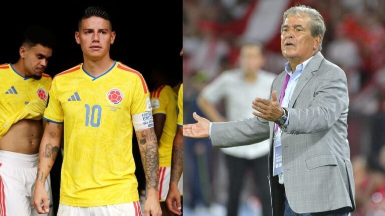 Jorge Luis Pinto cuestiona a James Rodríguez y la gestión de Néstor Lorenzo