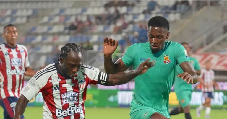 Junior de Barranquilla busca avanzar en la Copa BetPlay