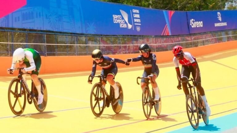 Lina Hernández y Elizabeth Castaño brillan con oro en prueba madison