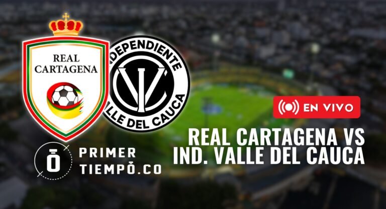 Partido Real Cartagena vs Independiente Valle del Cauca, fecha 3 del Torneo Betplay Dimayor II 2026 en vivo y en directo online.