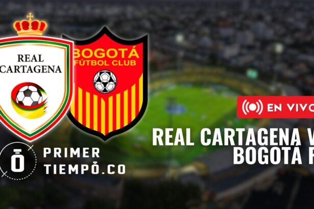 Partido Real Cartagena vs Bogotá FC, fecha 4 del Torneo Betplay Dimayor II 2026 en vivo y en directo online.