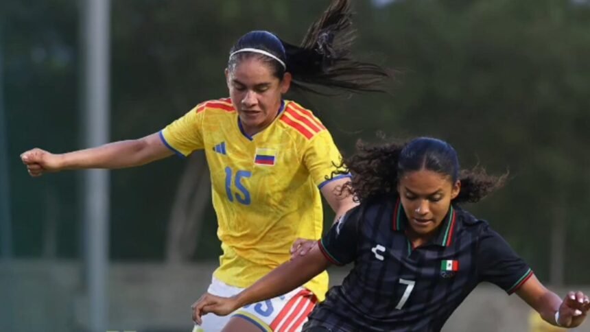 Colombia femenina cae ante México en Centroamericanos con gol decisivo