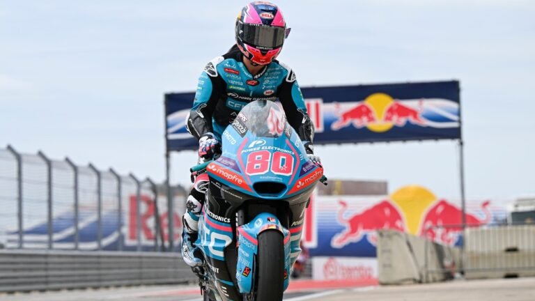 David Alonso y sus complicaciones en el Gran Premio de Gran Bretaña