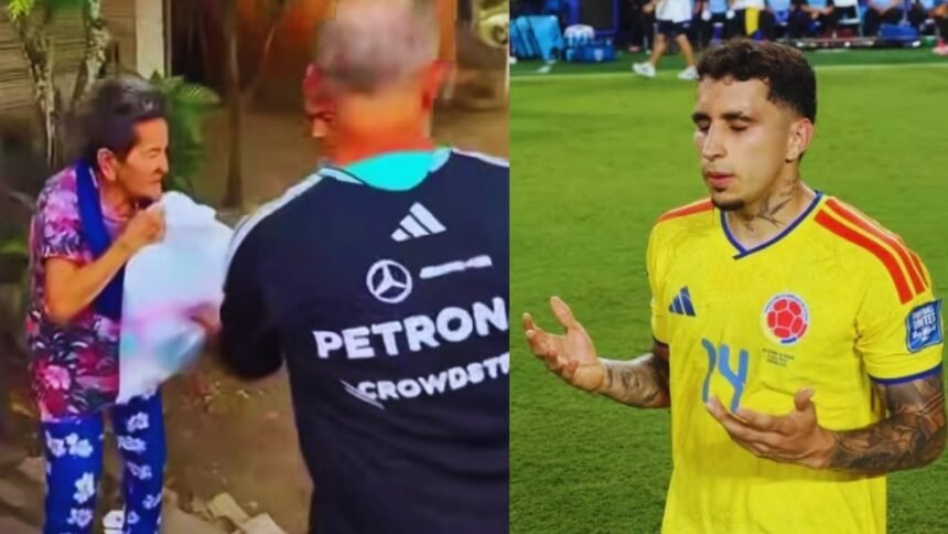 Gustavo Puerta destaca por su solidaridad con los damnificados de La Victoria
