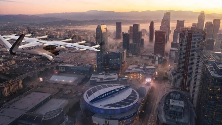 Helicópteros eléctricos transformarán la movilidad en Los Ángeles para los JJ.OO.