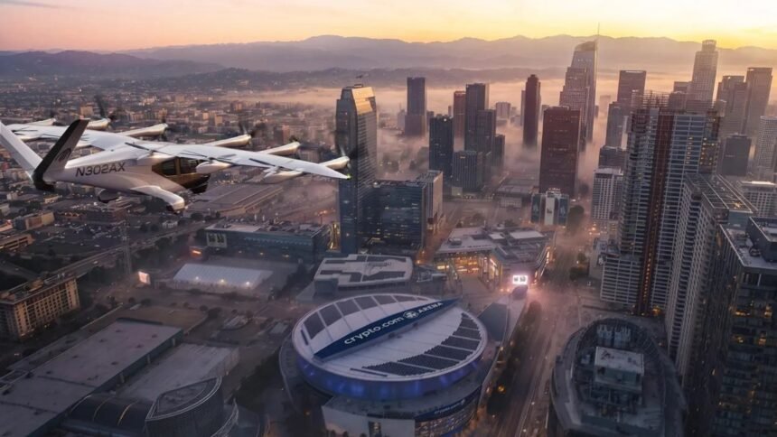 Helicópteros eléctricos transformarán la movilidad en Los Ángeles para los JJ.OO.