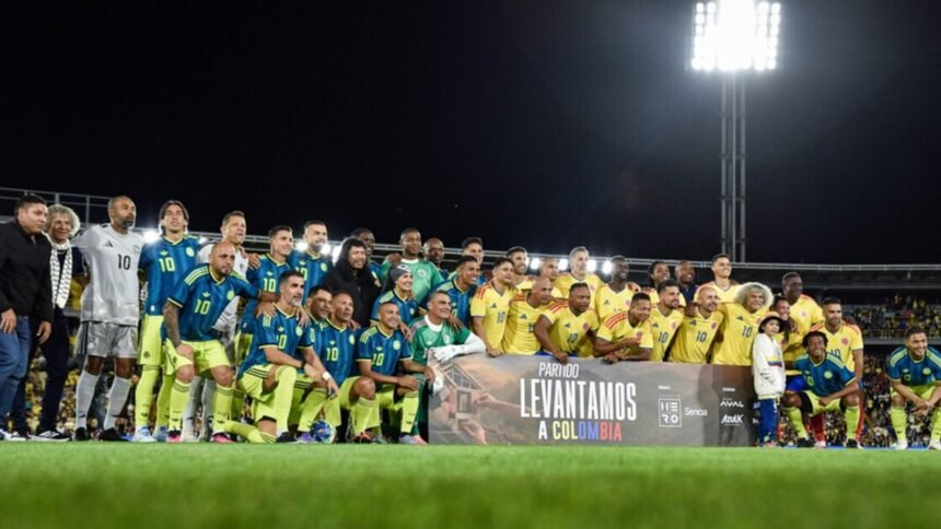Leyendas del fútbol colombiano se unen en el partido benéfico 'Levantemos a Colombia'