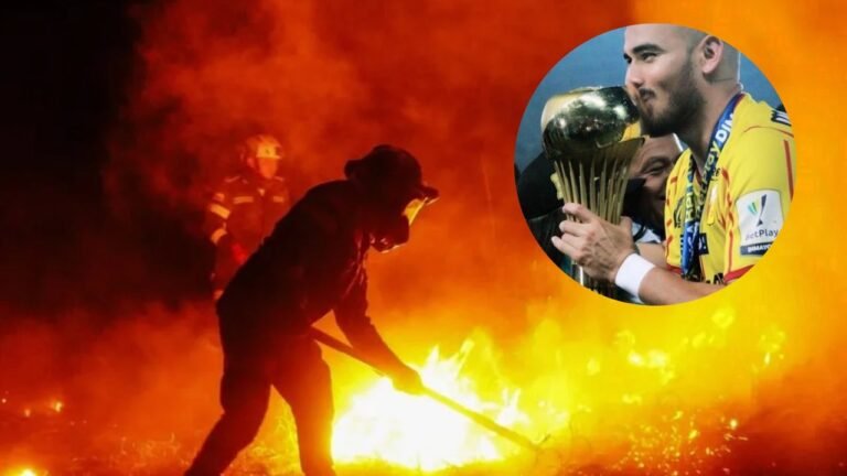 Maicol Medina combate incendios en Tolima transformando su hogar en centro de acopio