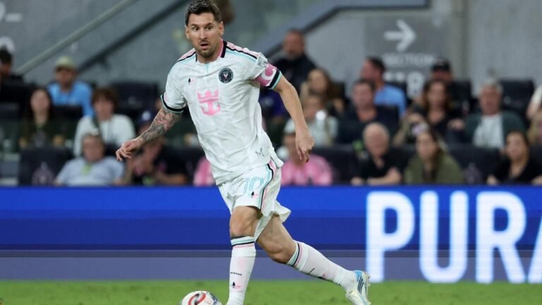 Messi vuelve en empate 2-2 de Inter Miami frente a Columbus Crew