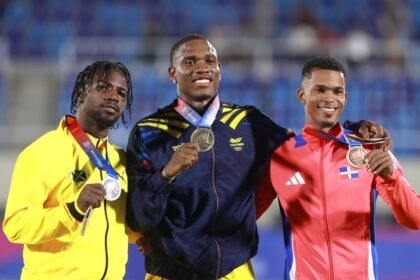Ronal Longa conquista el oro en 100 metros en los Juegos Centroamericanos