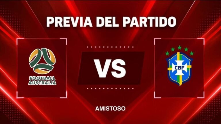 Australia recibe a Brasil en amistoso internacional