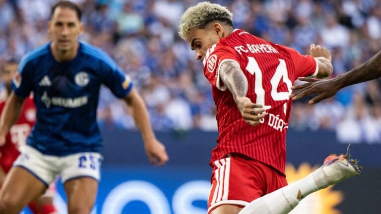 Bayern Múnich empata sin goles contra Schalke 04 con Luis Díaz como figura