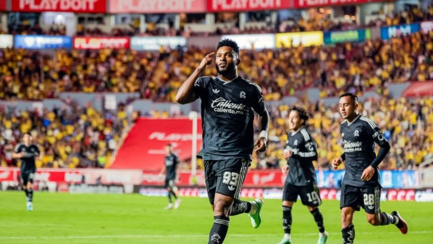 Borja suma y sigue: su gol en la remontada del América ante Necaxa