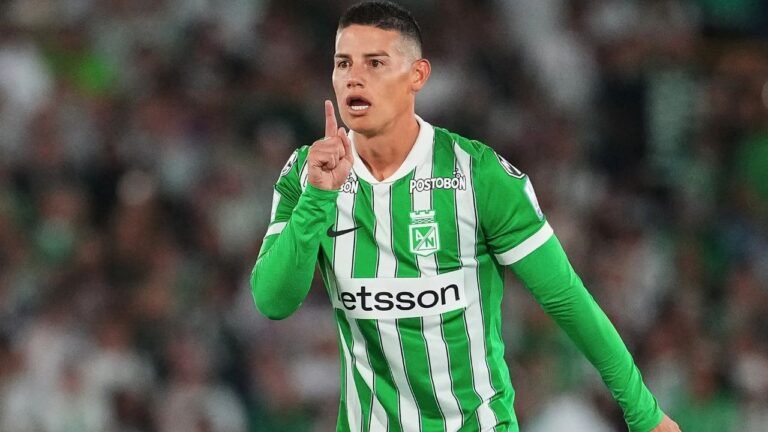 ¿Debería James Rodríguez ser titular en Atlético Nacional?