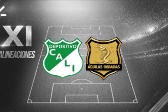 Deportivo Cali y Águilas Doradas se enfrentan en la Liga BetPlay: así llegan ambos equipos