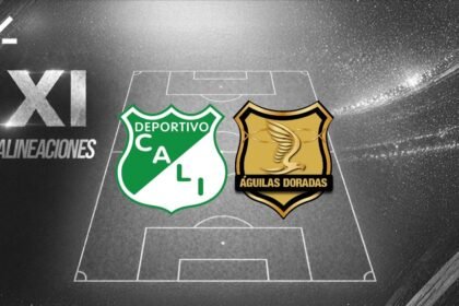 Deportivo Cali y Águilas Doradas se enfrentan en la Liga BetPlay: así llegan ambos equipos