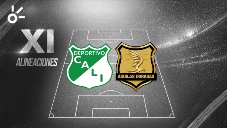 Deportivo Cali y Águilas Doradas se enfrentan en la Liga BetPlay: así llegan ambos equipos