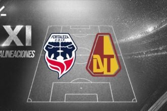 Fortaleza recibe al Deportes Tolima en la fecha 12 de la Liga BetPlay