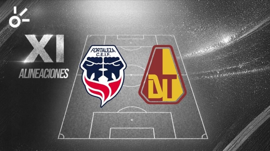 Fortaleza recibe al Deportes Tolima en la fecha 12 de la Liga BetPlay