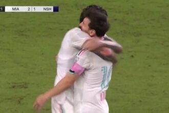 Golazo de Messi da la victoria a Inter Miami sobre Nashville
