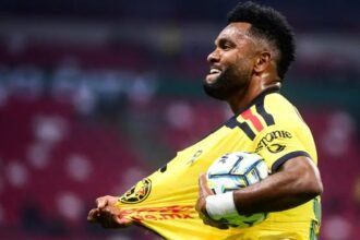 Miguel Borja vuelve al radar de la Selección Colombia: Néstor Lorenzo lo confirma