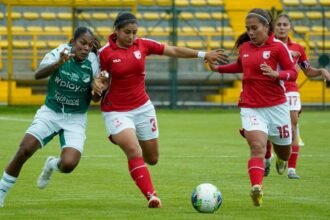 Santa Fe y Deportivo Cali se enfrentan en la final de la Liga Femenina BetPlay