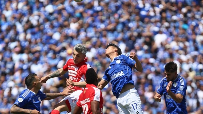 Santa Fe y Millonarios se enfrentan en el clásico capitalino