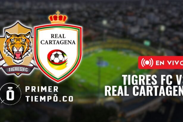 Partido Tigres FC vs Real Cartagena, fecha 1 de los cuadrangulares del Torneo Betplay Dimayor II 2026 en vivo y en directo online.