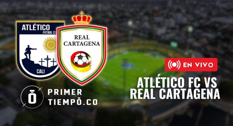 Partido Atlético FC vs Real Cartagena, fecha 5 (aplazada) del Torneo Betplay Dimayor II 2026 en vivo y en directo online.