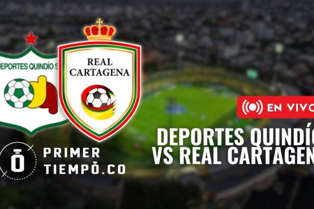 Partido Deportes Quindío vs Real Cartagena, fecha 13 del Torneo Betplay Dimayor II 2026 en vivo y en directo online.